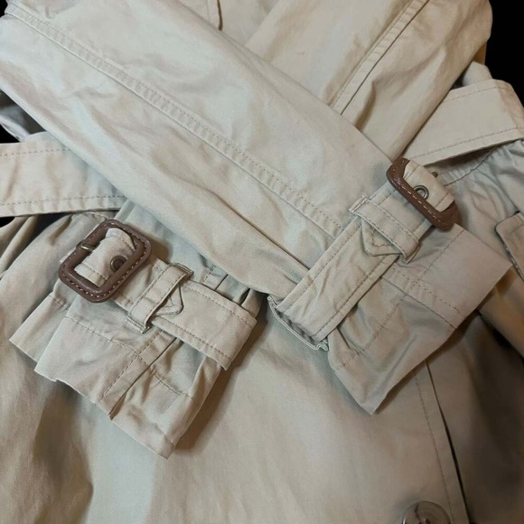 Ralph Lauren Hooded Trench Coat - girls size 6 - Picture 8 of 10